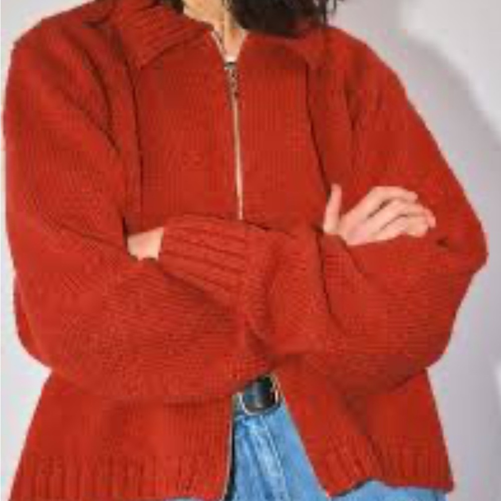 James Street Co Morgan Dual Zip cardigan